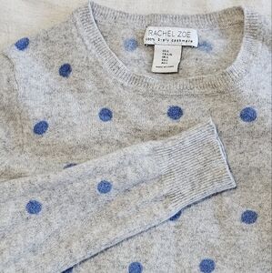 Cashmere polka dot sweater Small